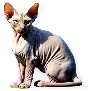 Sphynx Cat Clipart PNG 26 PNG