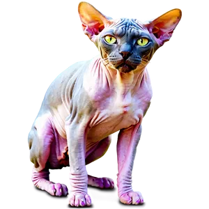 Sphynx Cat PNG 05252024