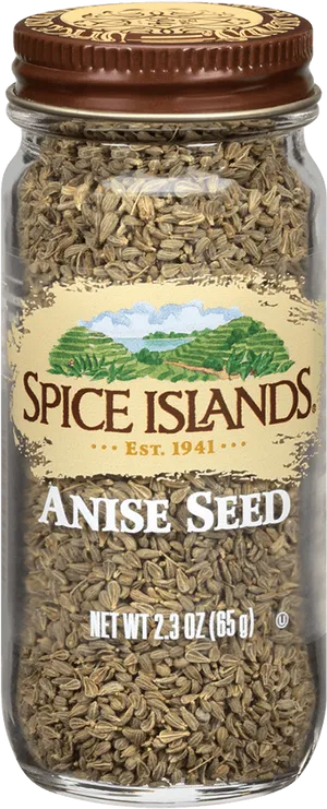 Spice Islands Anise Seed Jar PNG image