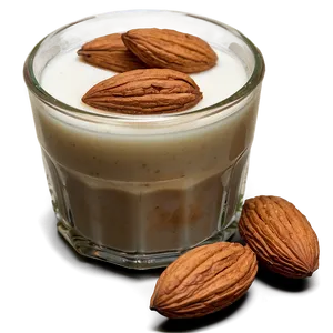 Spiced Almond, Milk PNG 1