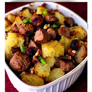 Spiced Pear And Sausage Stuffing PNG Qqv PNG