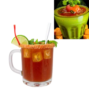 Spicy And Sour Michelada PNG 06272024