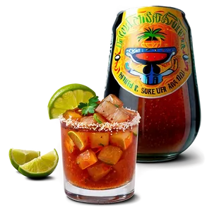Spicy And Sour Michelada PNG 06272024