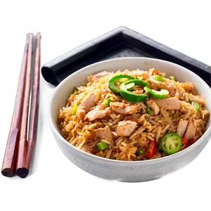 Spicy Chicken Fried Rice PNG 06262024 PNG
