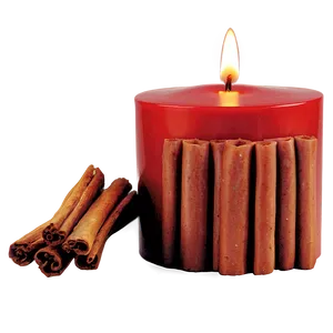 Spicy Cinnamon Candle PNG 05242024