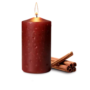 Spicy Cinnamon Candle PNG Mib