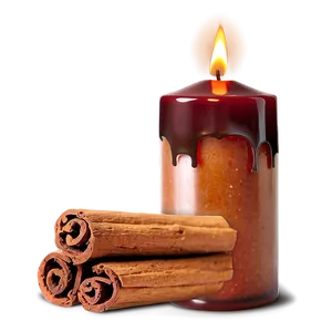 Spicy Cinnamon Candle PNG Rax27