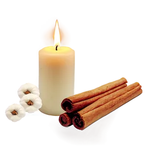 Spicy Cinnamon Candle PNG Wqd