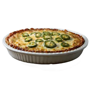 Spicy Jalapeño Popper Pie PNG Prl10 PNG