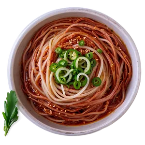 Spicy Korean Cold Noodles Png Odf56 PNG image