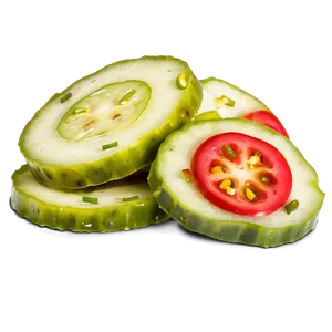 Spicy Pickle Slices PNG Meo21 PNG