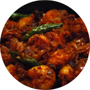 Spicy Prawns Cuisine.jpg PNG image