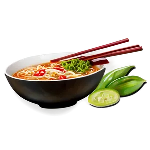 Spicy Ramen Bowl Png Tmm43 PNG image