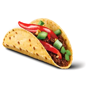 Spicy Taco Png 05042024 PNG image