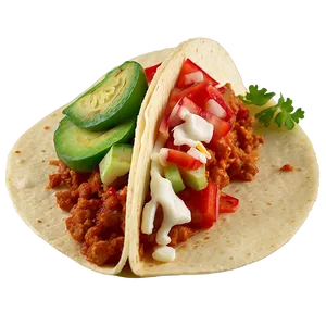 Spicy Taco Png 5 PNG image
