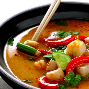 Spicy Thai Soup PNG 05242024