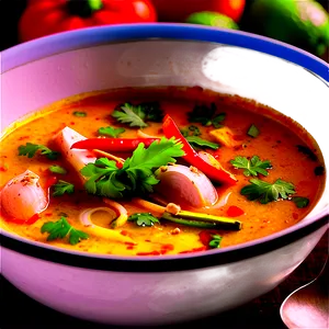 Spicy Thai Soup PNG 81