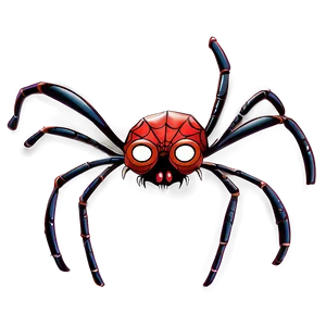 Spider Cartoon A PNG image