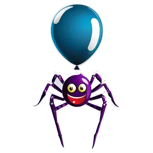 Spider Cartoon With Balloon Png 51 PNG image