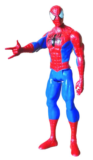 Spider Man Action Pose PNG image