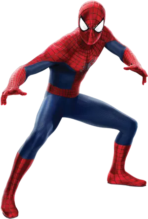 Spider Man Classic Pose PNG image