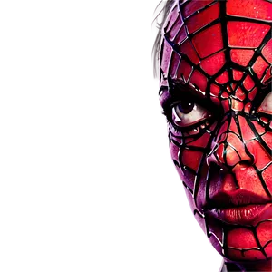 Spider Man Half Face Reveal PNG