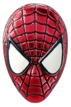 Spider Man Mask Closeup PNG image