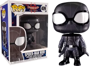 Spider Man Noir Funko Pop Figure409 PNG image