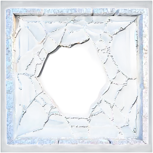 Spider Web Glass Crack PNG 06122024