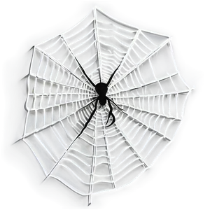 Spiderin Web Silhouette