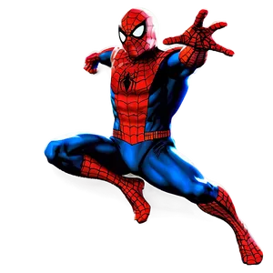 Spiderman Action Transparent PNG 64
