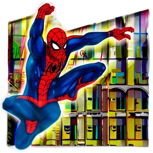 Spiderman City Background Transparent PNG Wrk7 PNG