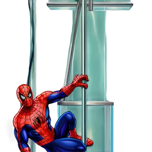 Spiderman Climbing Transparent PNG Non61 PNG
