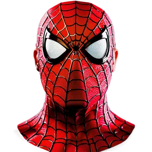 Spiderman Face Paint Png Kvl57 PNG image