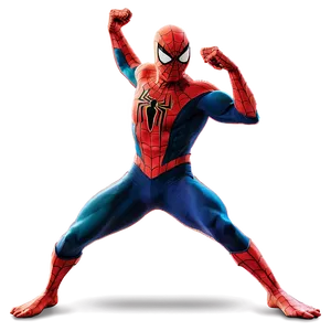 Spiderman Fight Pose Transparent PNG 22 PNG