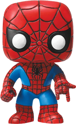 Spiderman Funko Pop Figure PNG image