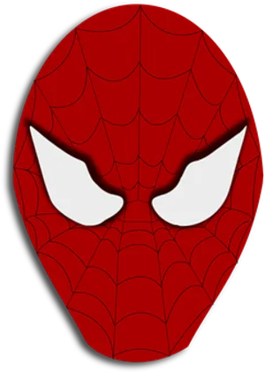 Spiderman Mask Graphic PNG image