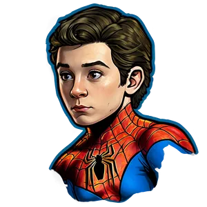 Spiderman Side Profile PNG Ens9 PNG