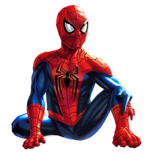 Spiderman Transparent Artwork Png 05262024 PNG image