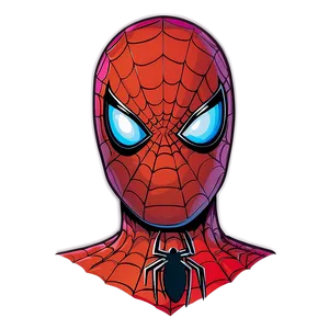 Spiderman Transparent Drawing Png 05262024 PNG image