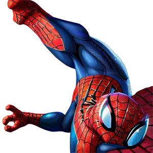 Spiderman Transparent Fanart PNG Wub