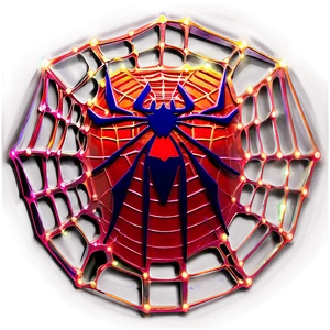 Spiderman Web Glowing Png Ioo PNG image