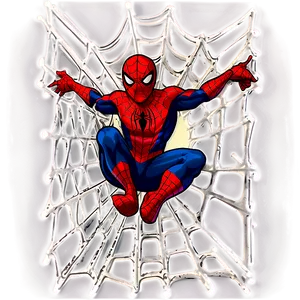 Spiderman Web Sticker Png 05252024 PNG image