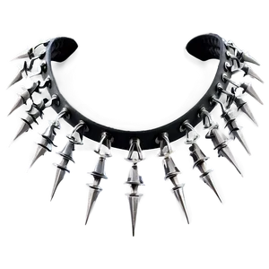 Spiked Choker For Costume Party PNG Dsw79 PNG