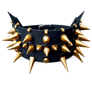 Spiked Choker For Edgy Look PNG 84 PNG
