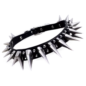 Spiked Choker For Men Png 30 PNG image