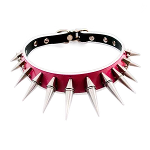 Spiked Choker For Music Festival PNG Kjl