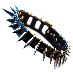 Spiked Choker For Music Festival PNG Snp PNG