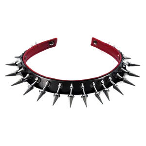 Spiked Choker For Special Occasions PNG 9