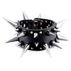 Spiked Choker With Adjustable Size PNG Lgm PNG